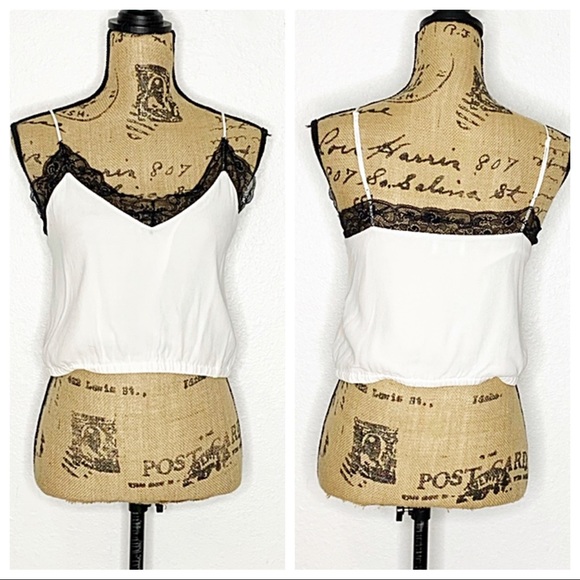 Aritzia Tops - 5/$25 Aritzia Wilfred Free Lace Cropped Cami